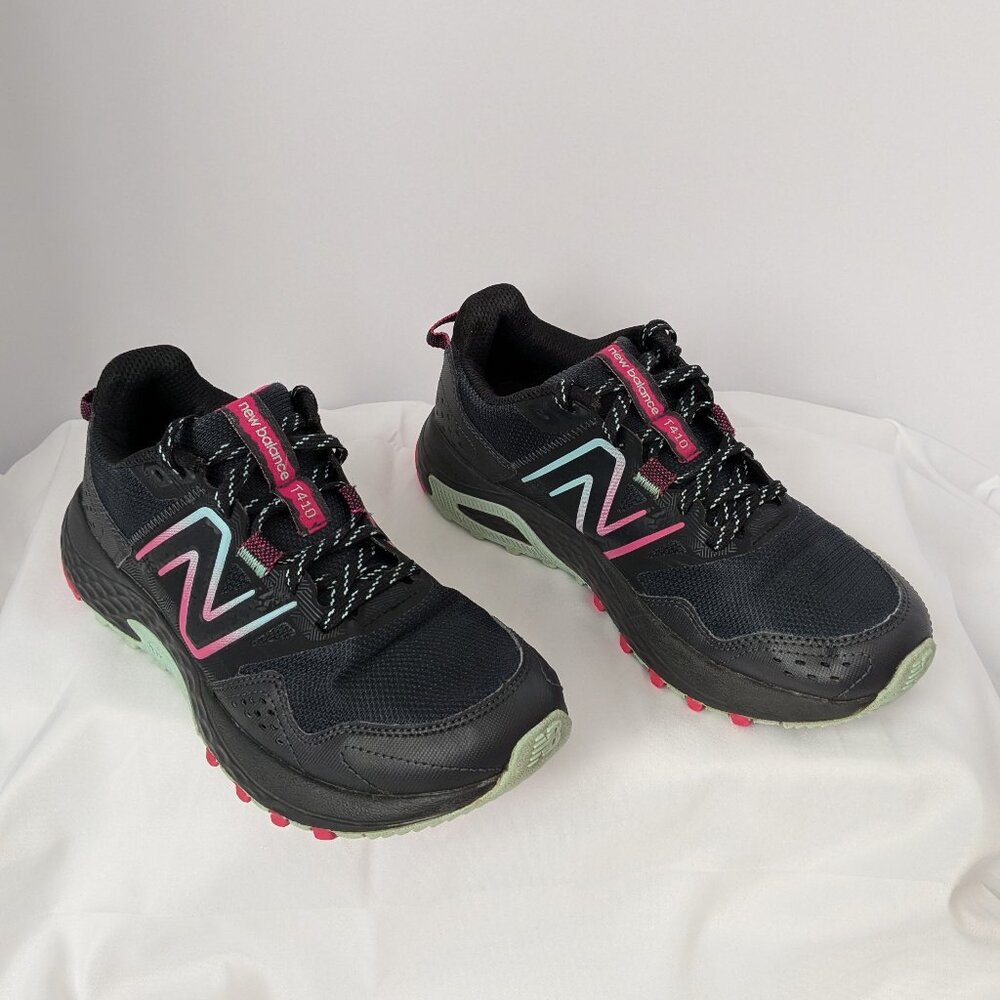 New Balance T410 Women's Black and Pink Shoes
